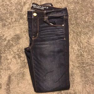 American Eagle Dark Wash Skinny Jeans